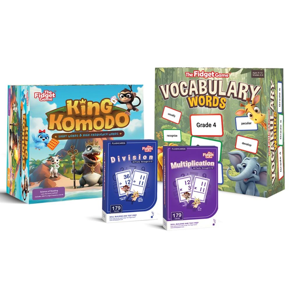 Image for The Fidget Game Grade 3 to 5 Shark Tank Bundle from School Specialty